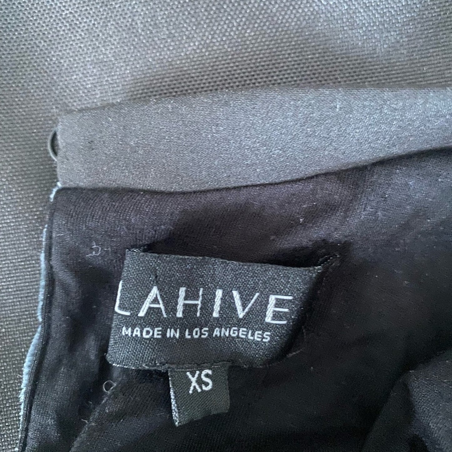 Lahive Mary Jane Silk Velvet Top Size XS