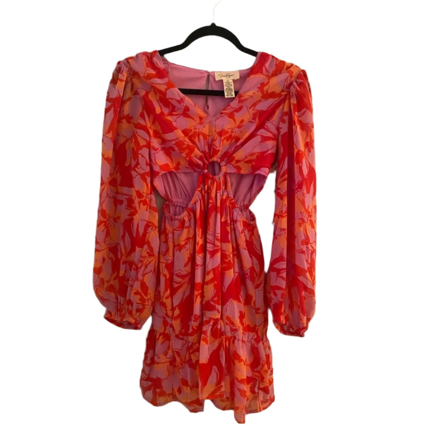 NWT Jessica Simpson Floral Cutout Dress Size S