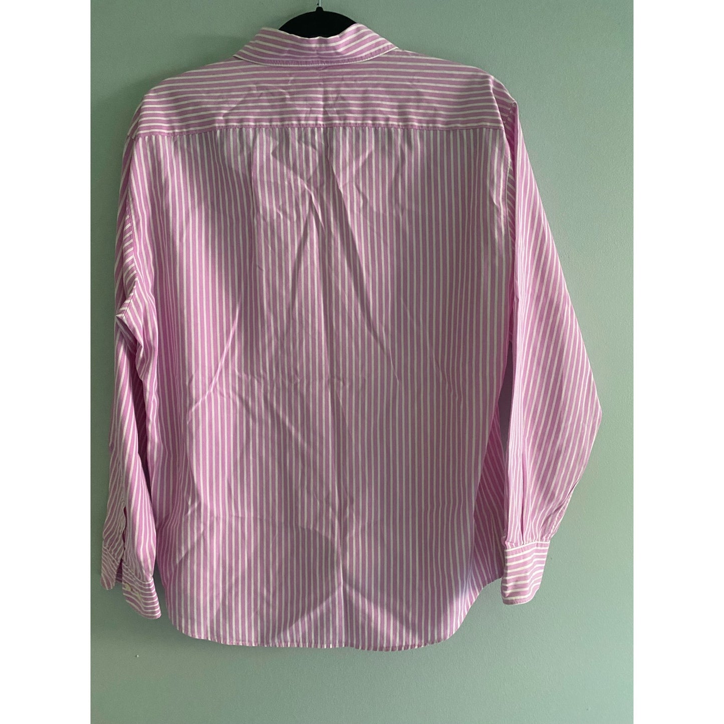 Faconnable Pink Striped Shirt Size M