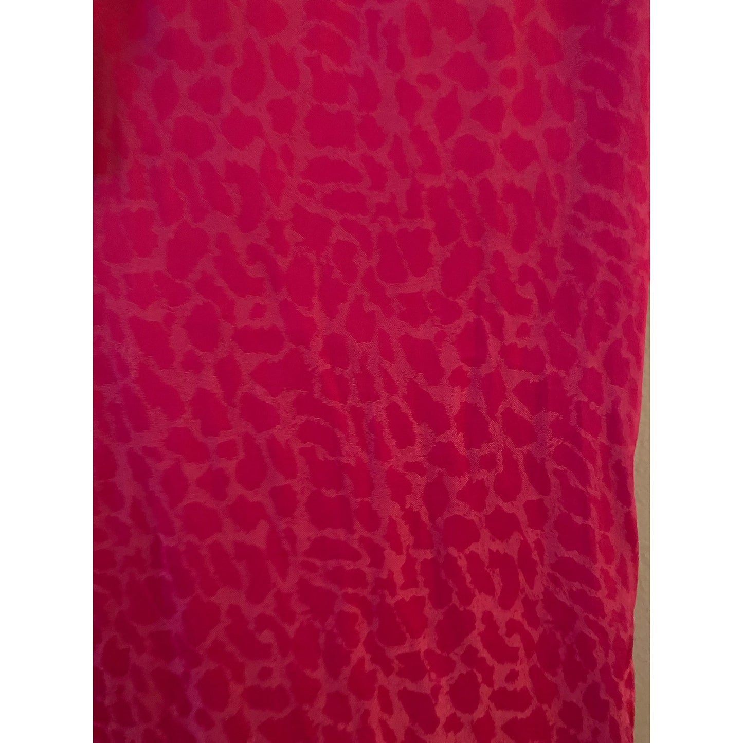 NWT Rachel Roy Silky Pink Animal Print Top Size XS