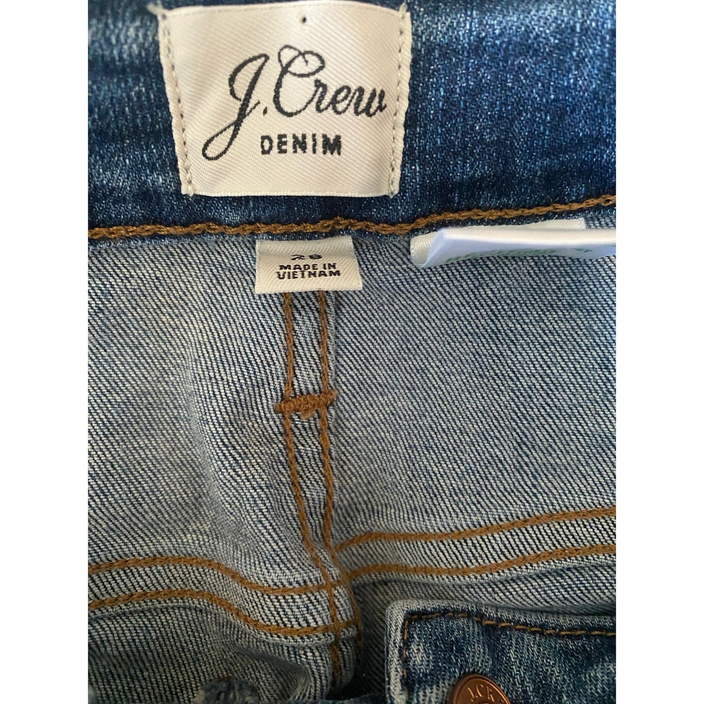 J. Crew Curvy Vintage Straight Jeans Size 28