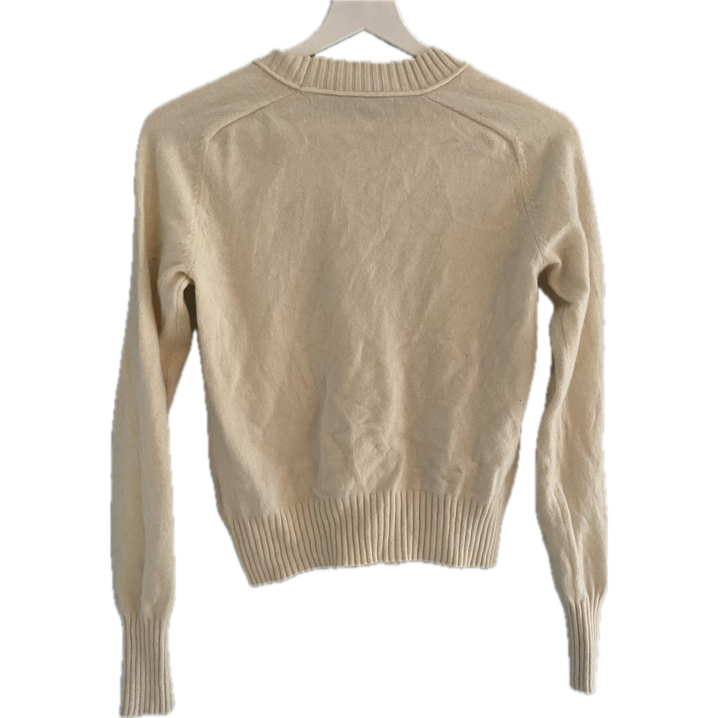 Everlane Cream Crew Neck Sweater Size XS