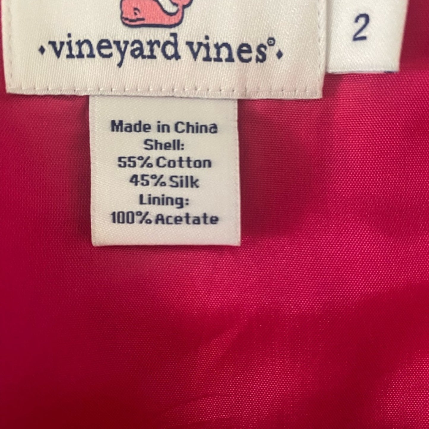 Women’s Vineyard Vines size 2 dress