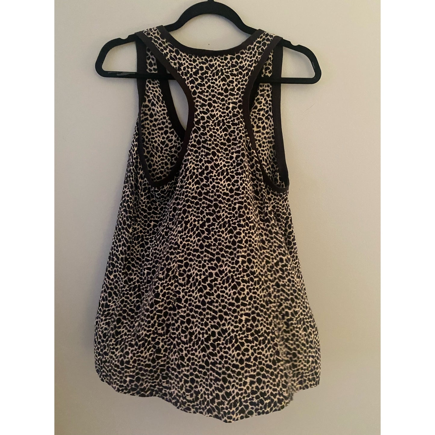 Joie Animal Print Silk Tank Size M