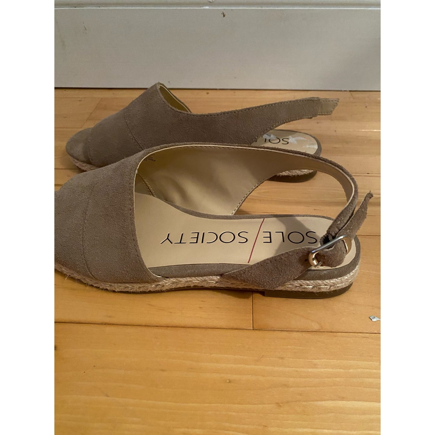 Sole Society Suede Sandals Size 7