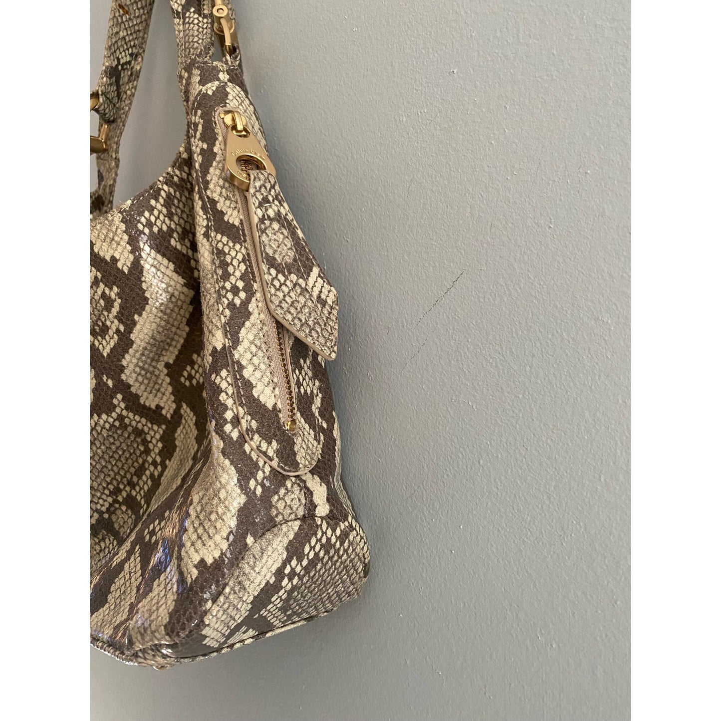 Calvin Klein Snakeskin Print Bag