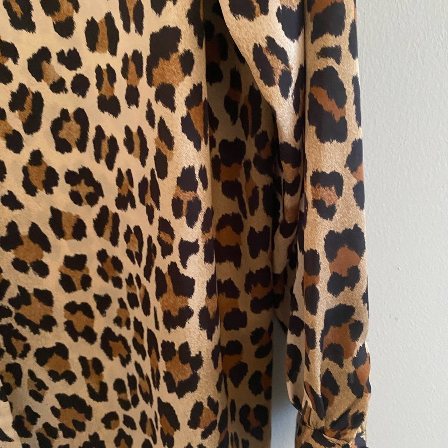 Silk-like Zara Animal Print Top Size XS