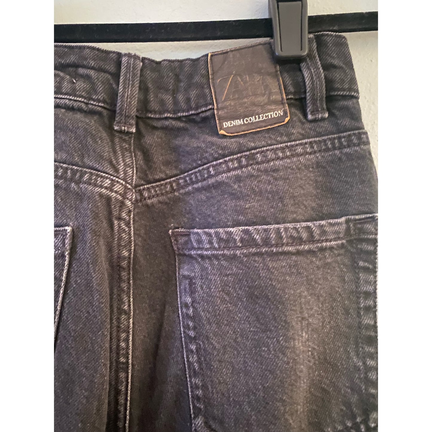 Zara Denim Collection Black Jeans Size 0