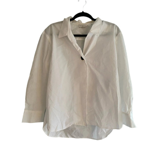 Sandro Paris White Shirt Size 1