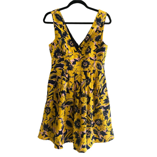 NWOT J. Crew Flare Floral Dress Size 4