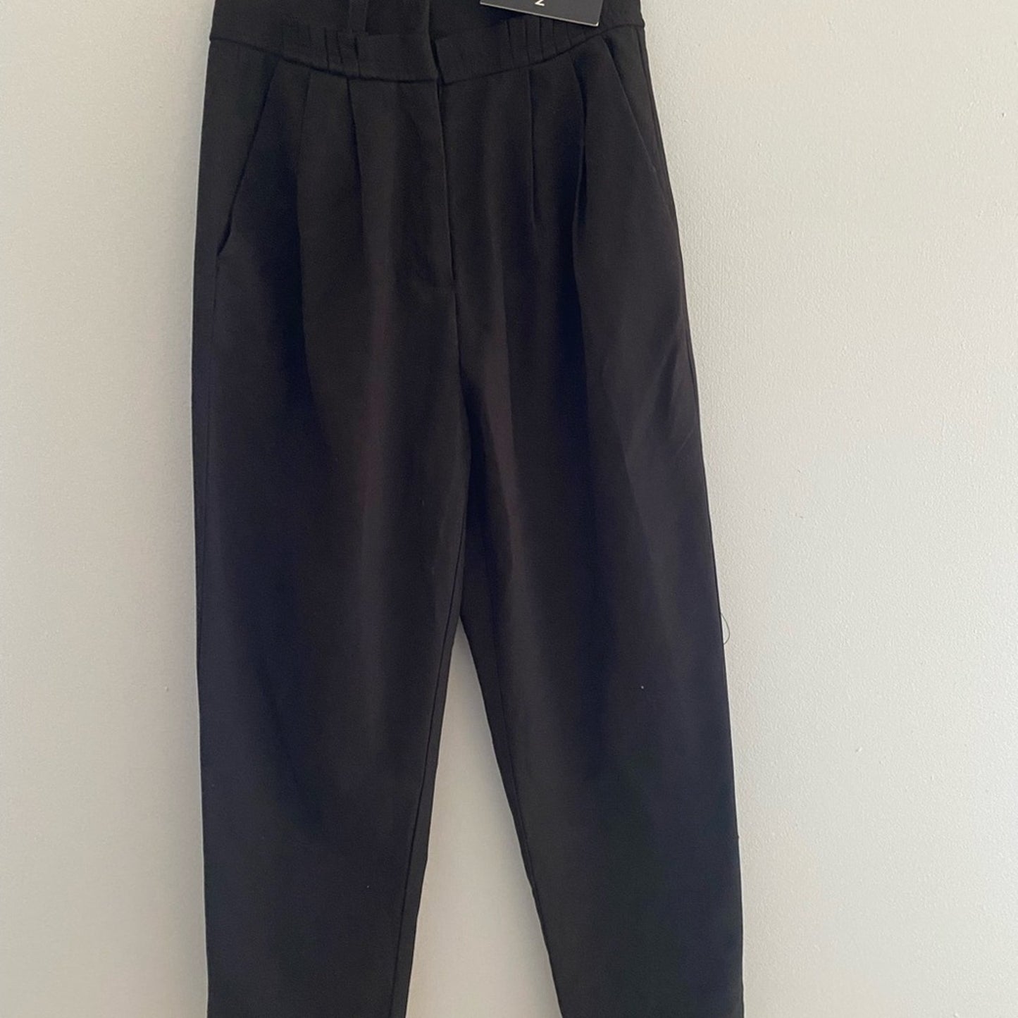 NWT Nicholas Black Twill High-Waisted Pants Size 2