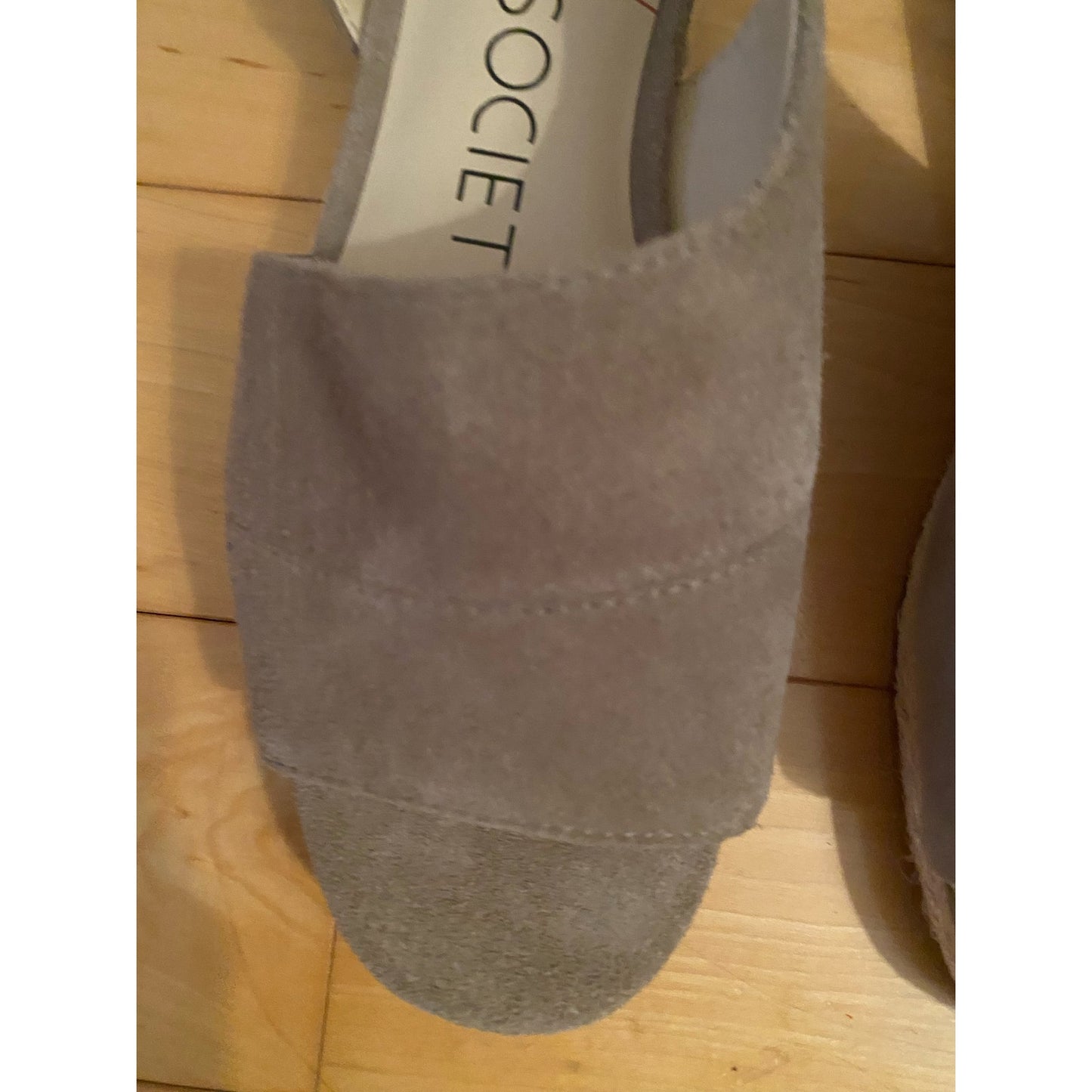 Sole Society Suede Sandals Size 7