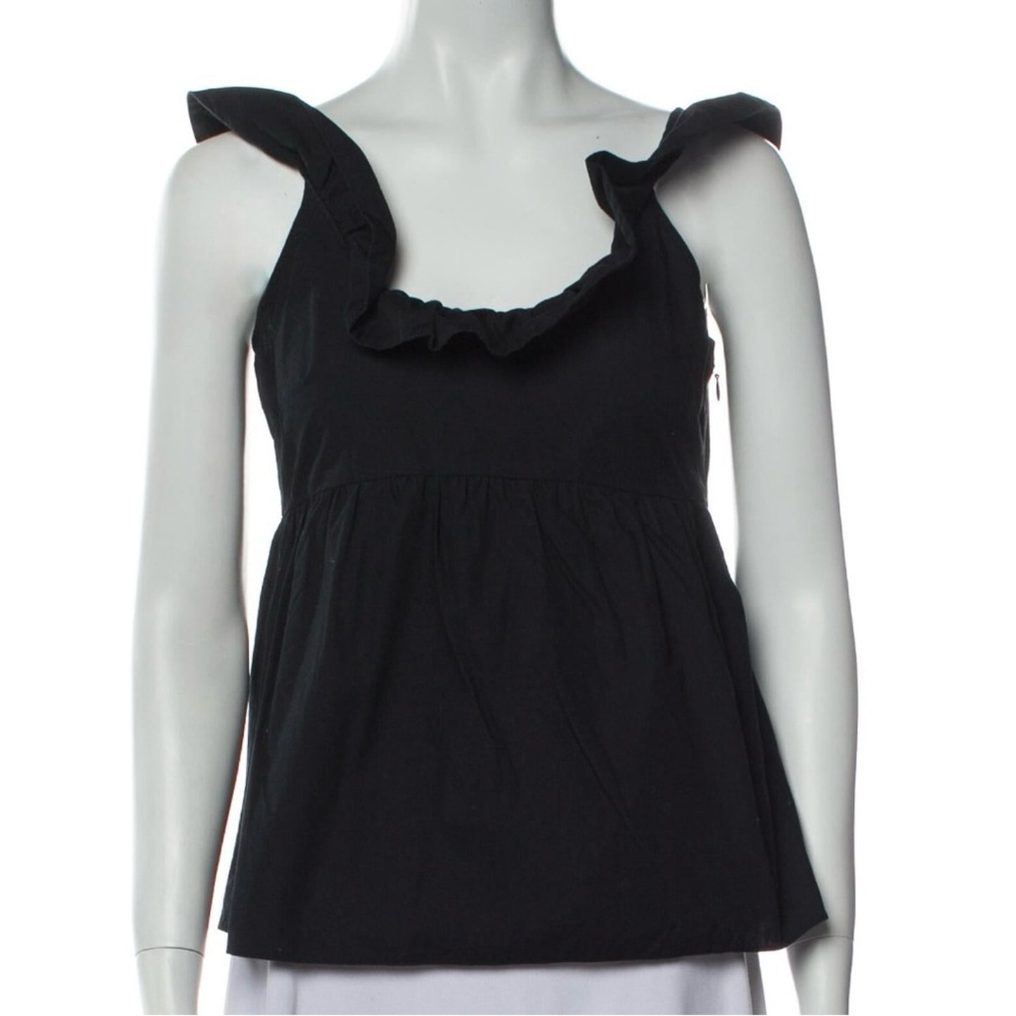 Loeffler Randall Ruffled Top Size 2