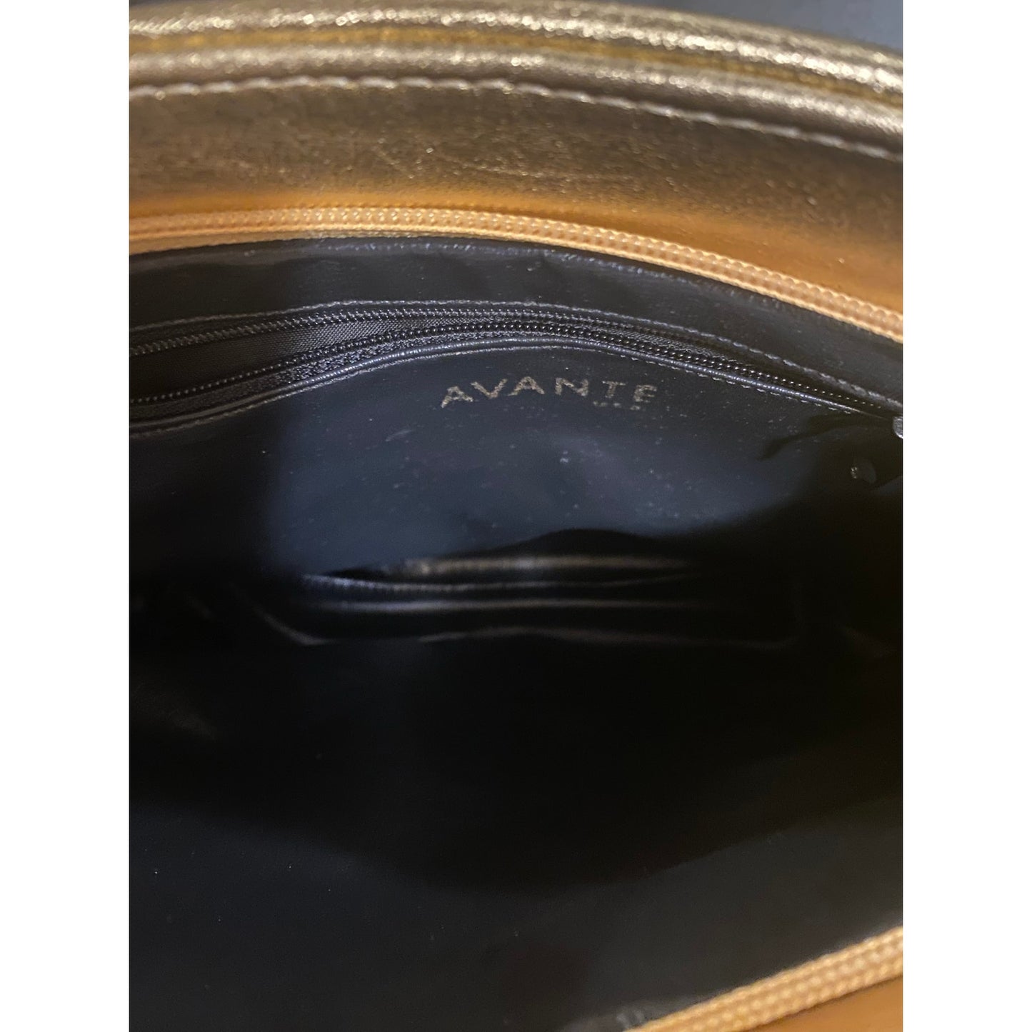 Avante Gold Crossbody Handbag