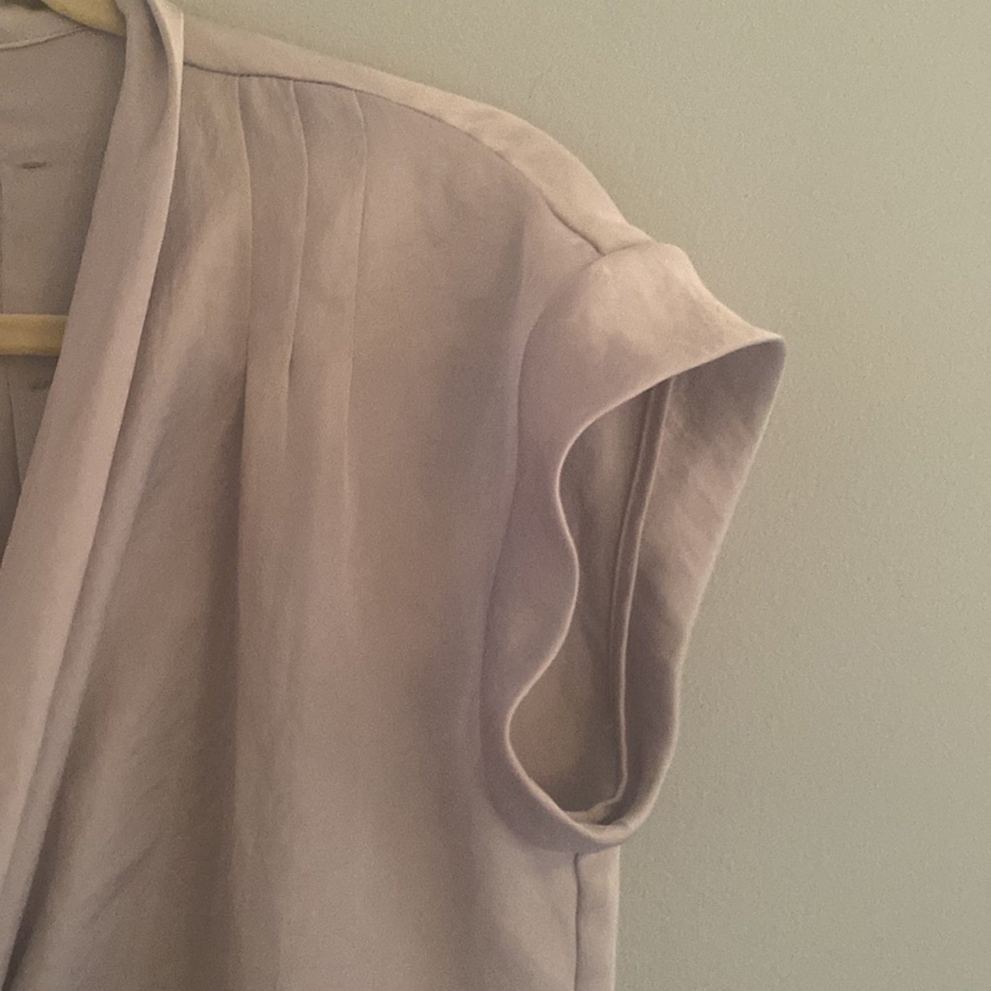 Calvin Klein draped blouse Size S