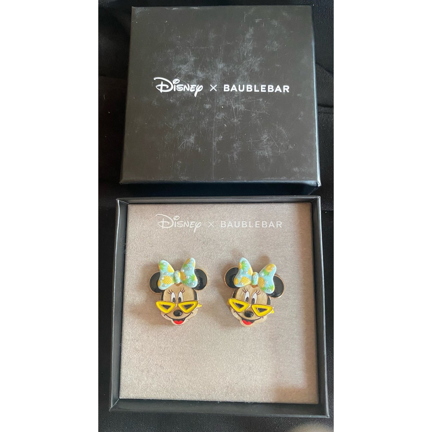 NIB Disney Baublebar Minnie Mouse Earrings