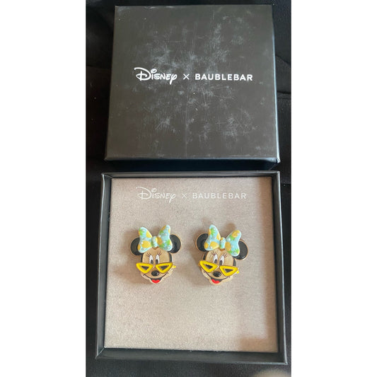 NIB Disney Baublebar Minnie Mouse Earrings