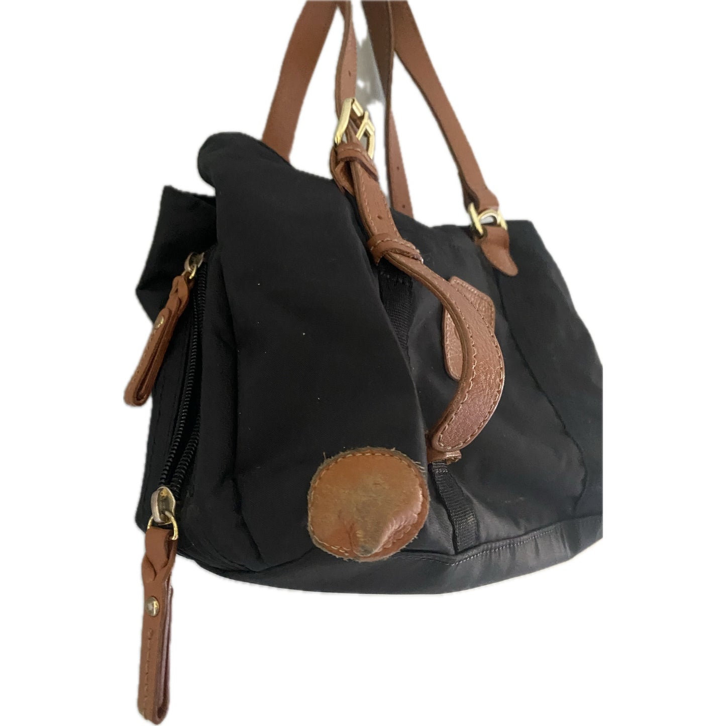 Bric’s Black Nylon Handbag