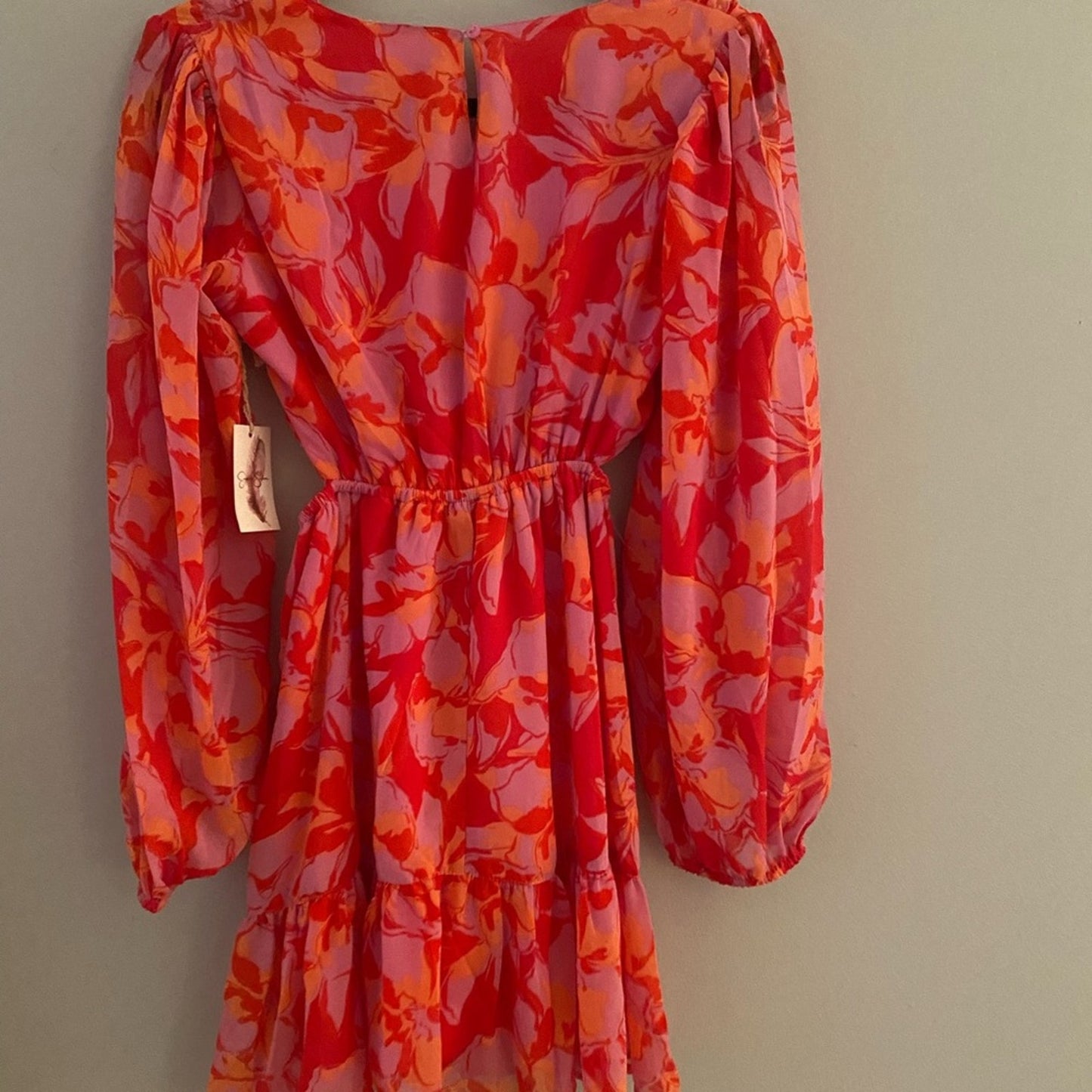 NWT Jessica Simpson Floral Cutout Dress Size S