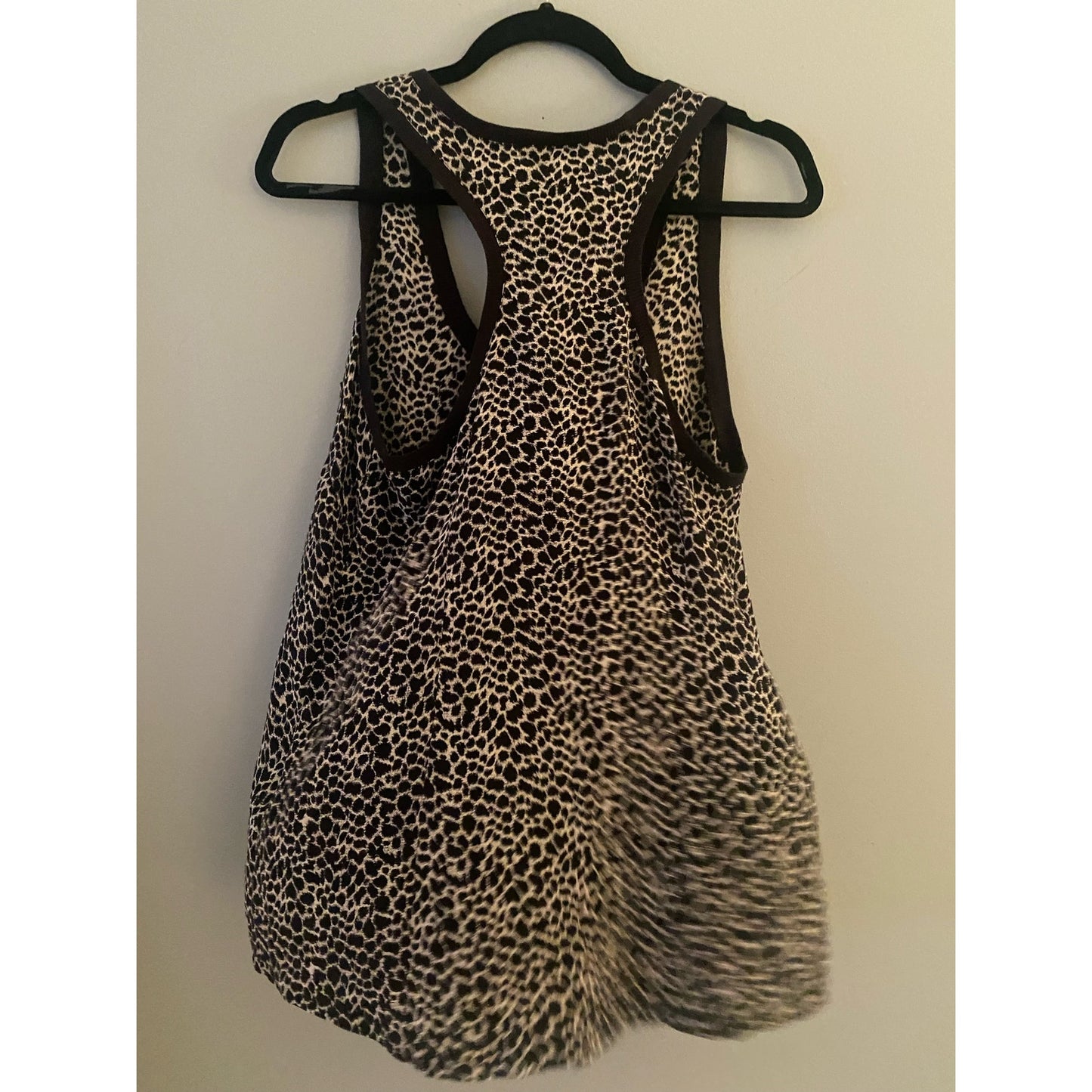 Joie Animal Print Silk Tank Size M