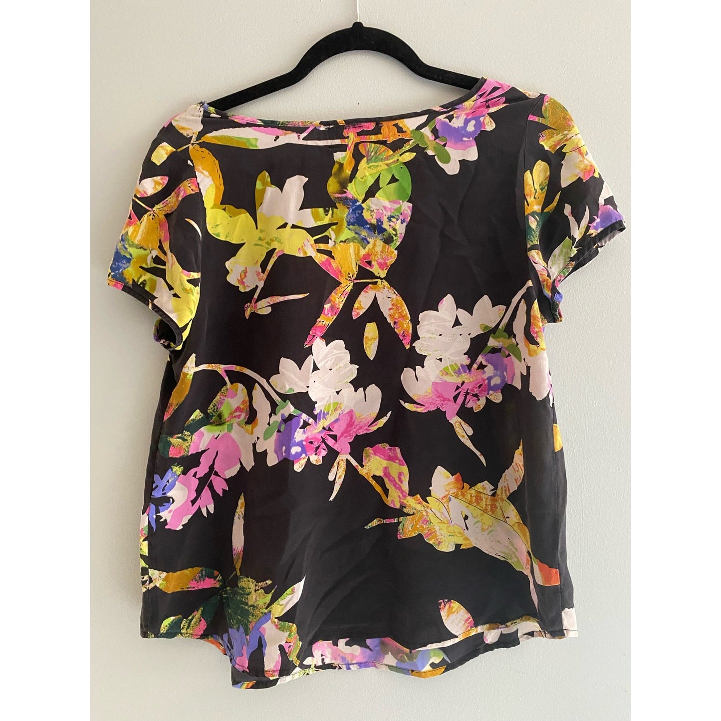 Yumi Kim Silk Floral Top Size XS