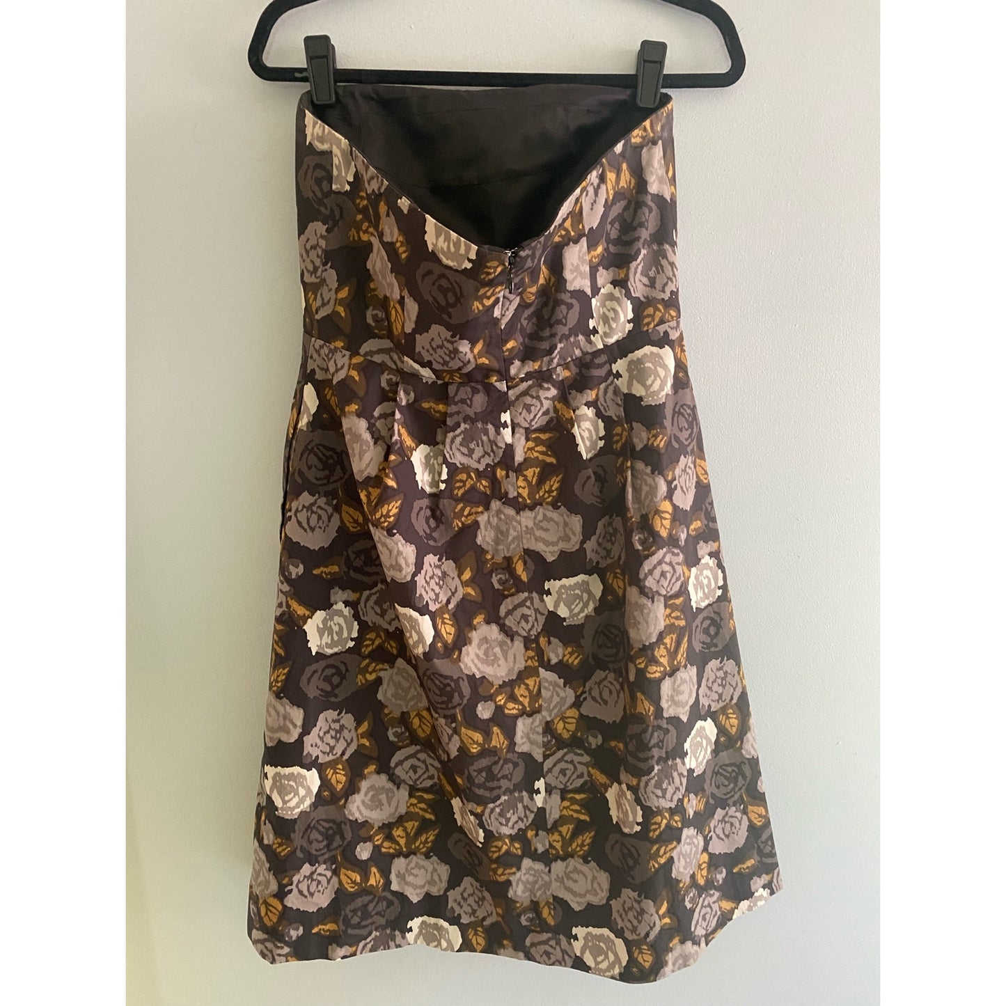 NWOT J. Crew Marielle Strapless Dress Size 8