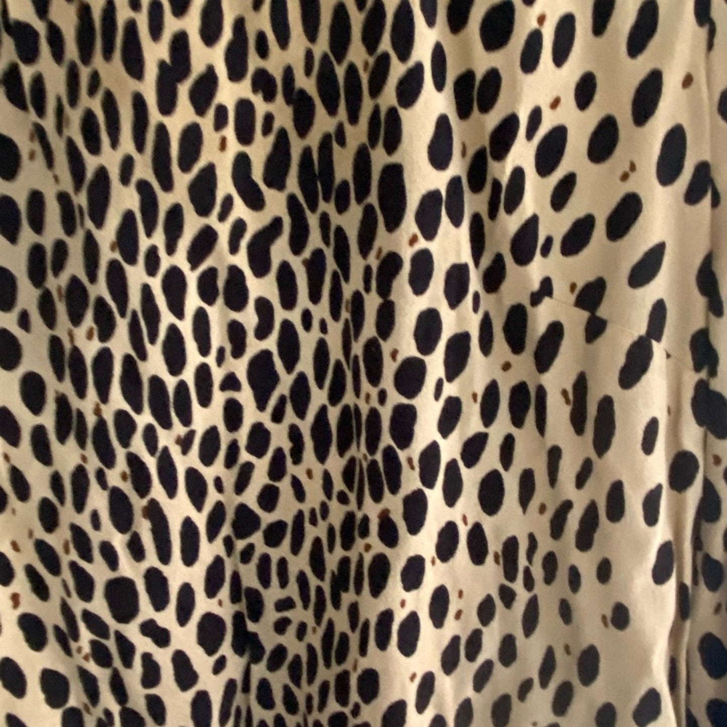 J. Crew Animal Print Blouse Size 00