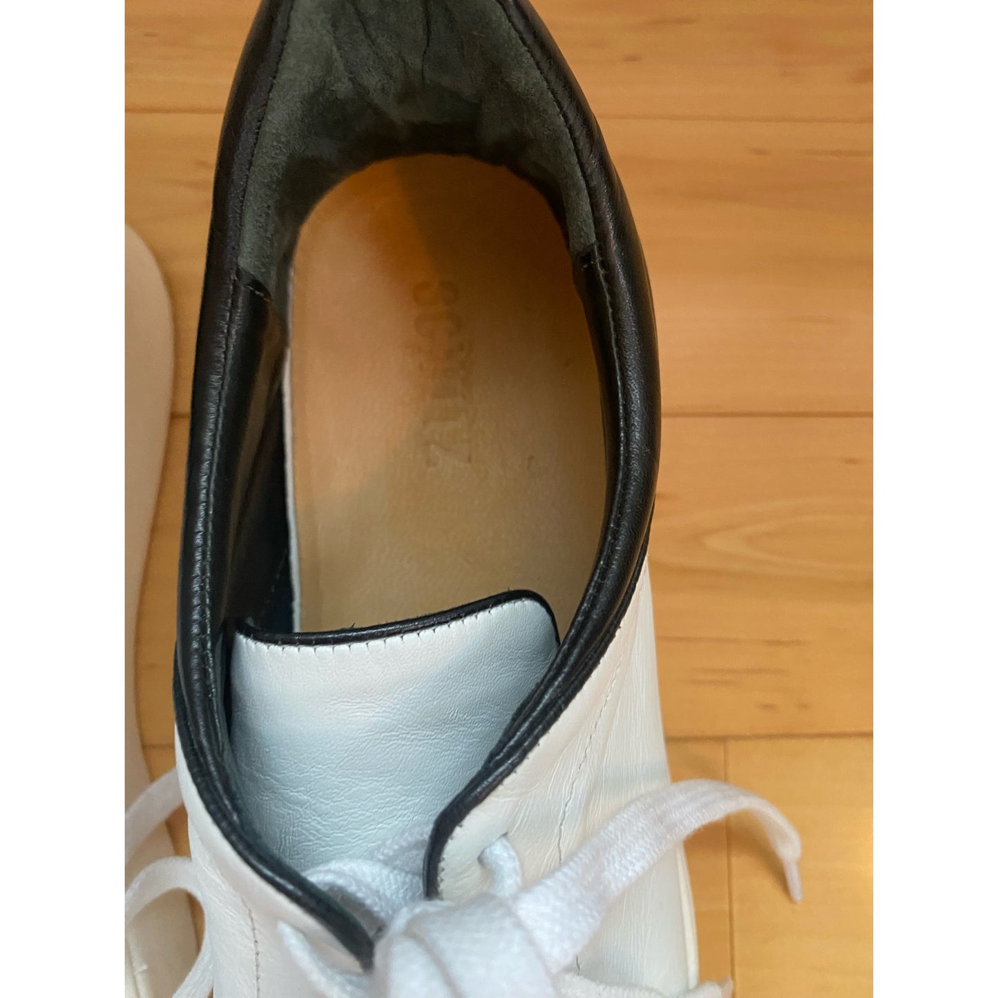 Schutz White Sneakers Size 9.5