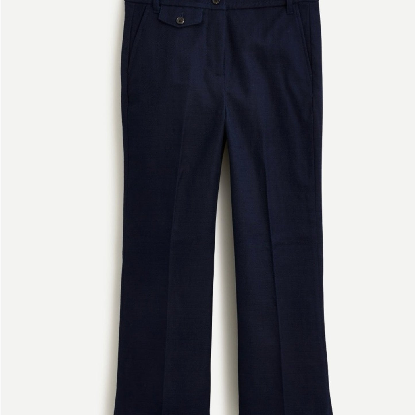 NWT J. Crew High-waisted kickout crop pant in grasscloth size 4