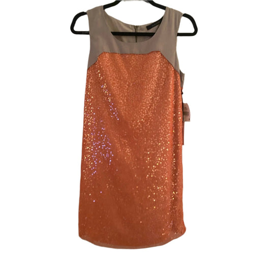 NWT Eric + Lani Sequin Color block Sheath Dress Size M