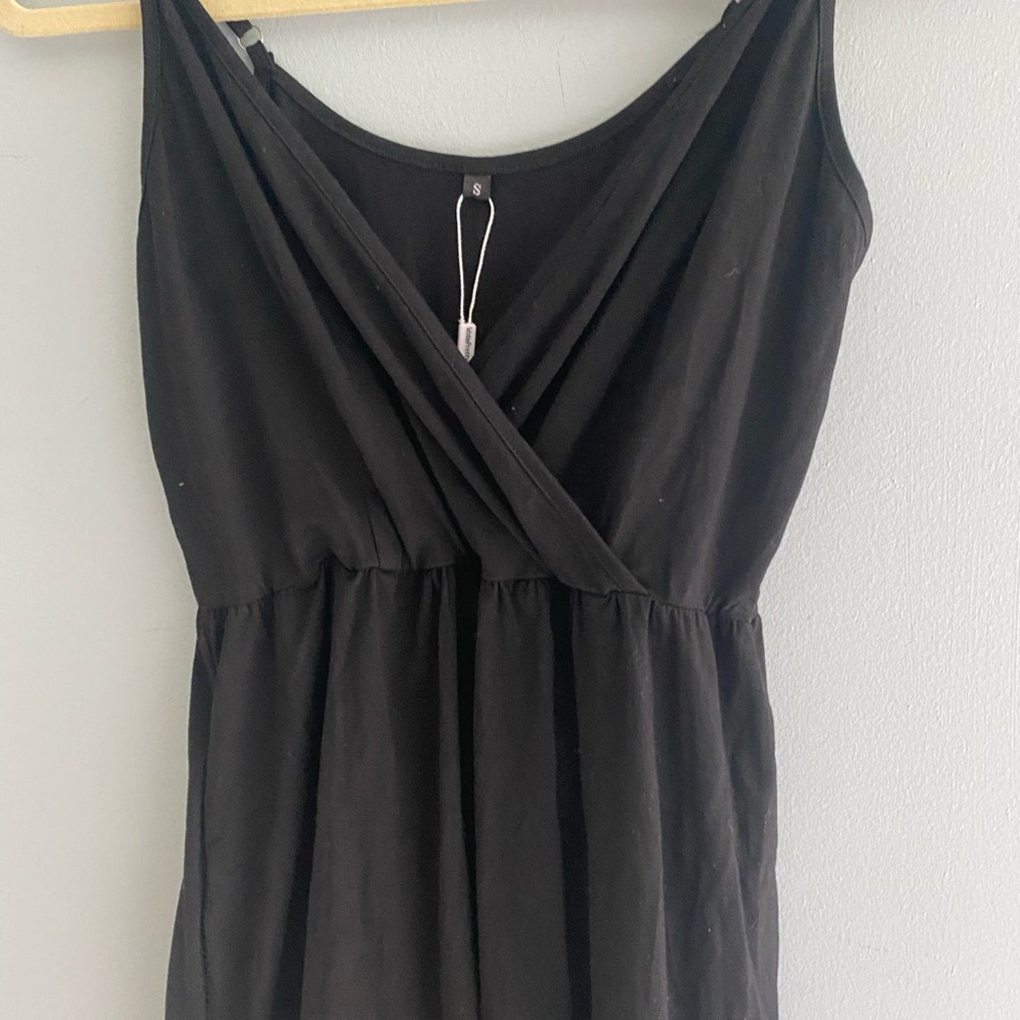 NWT VOTEPRETTY Women's V-Neck Spaghetti Strap Dress Swing with Pockets Size S