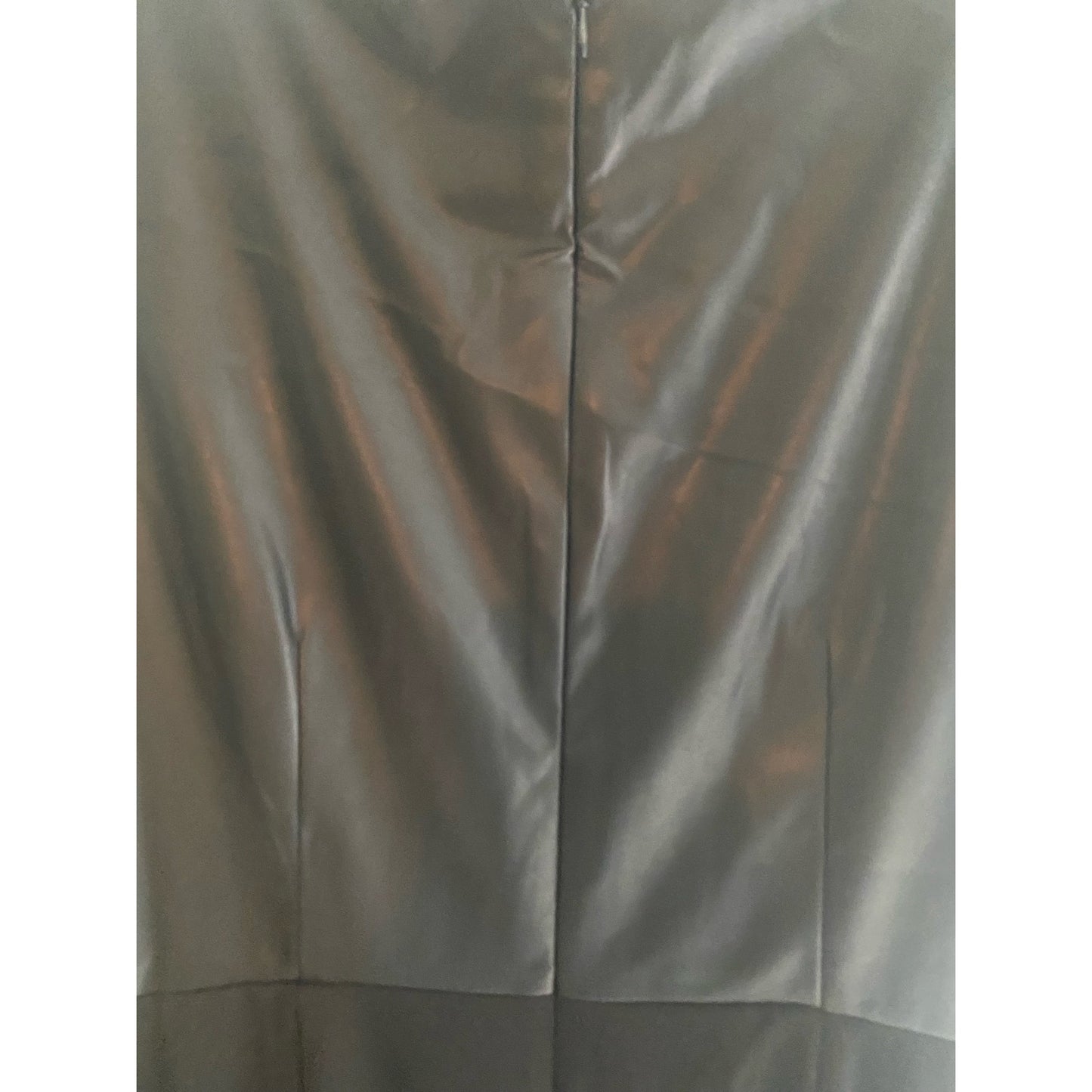 Calvin Klein Faxi Leather Jumpsuit Size 14