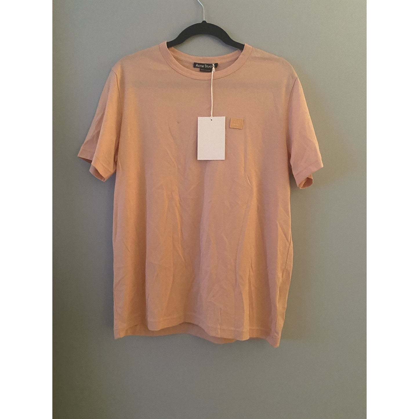 NWT Acne Studios Peach T-Shirt Size L