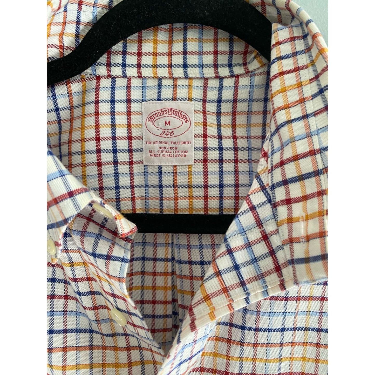 Brooks Brothers Non Iron All Supima Cotton Shirt Size M