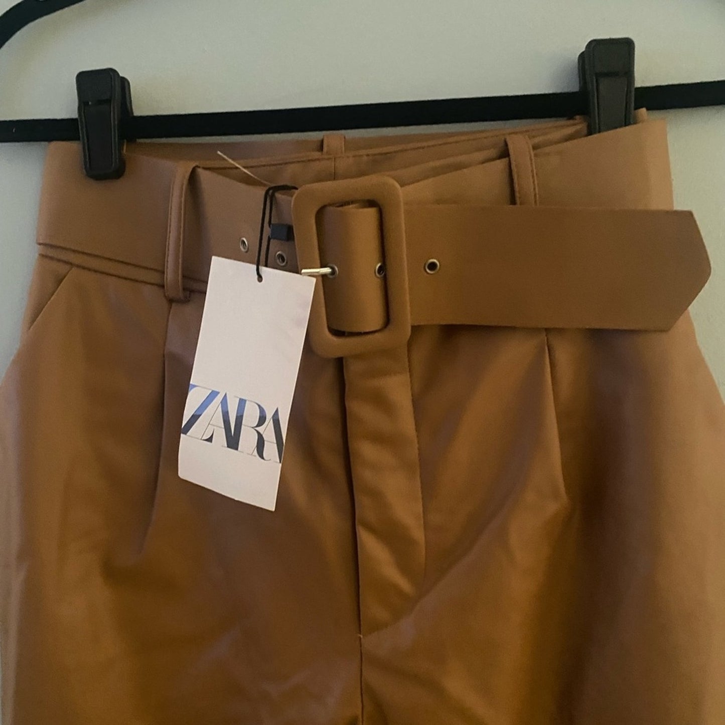 NWT Zara Vegan Leather Pants Size XS