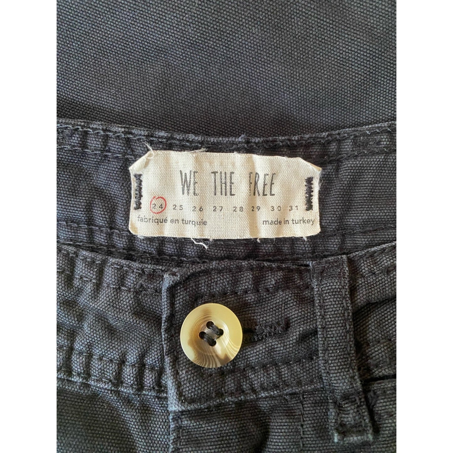 We The Free Black Pants Size 24