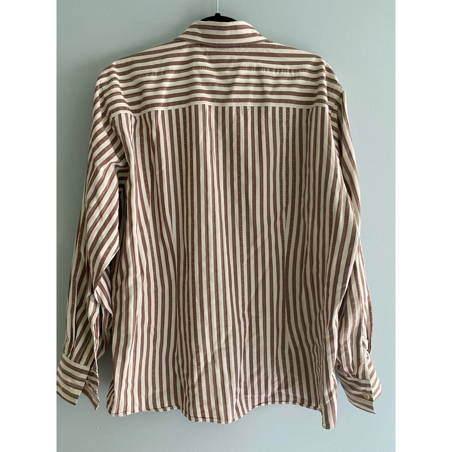 Faconnable Jeans Striped Shirt Size M