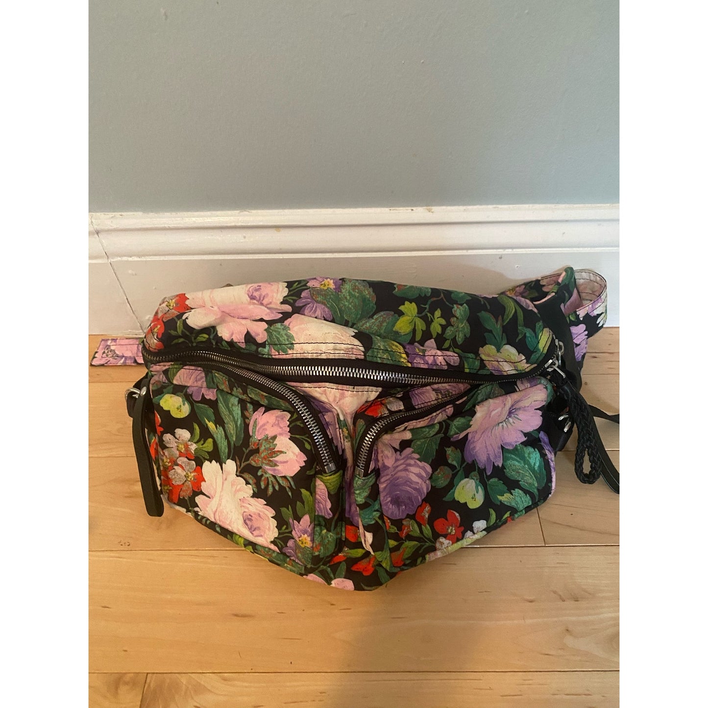 & Other Stories Floral Hip Sling Bag