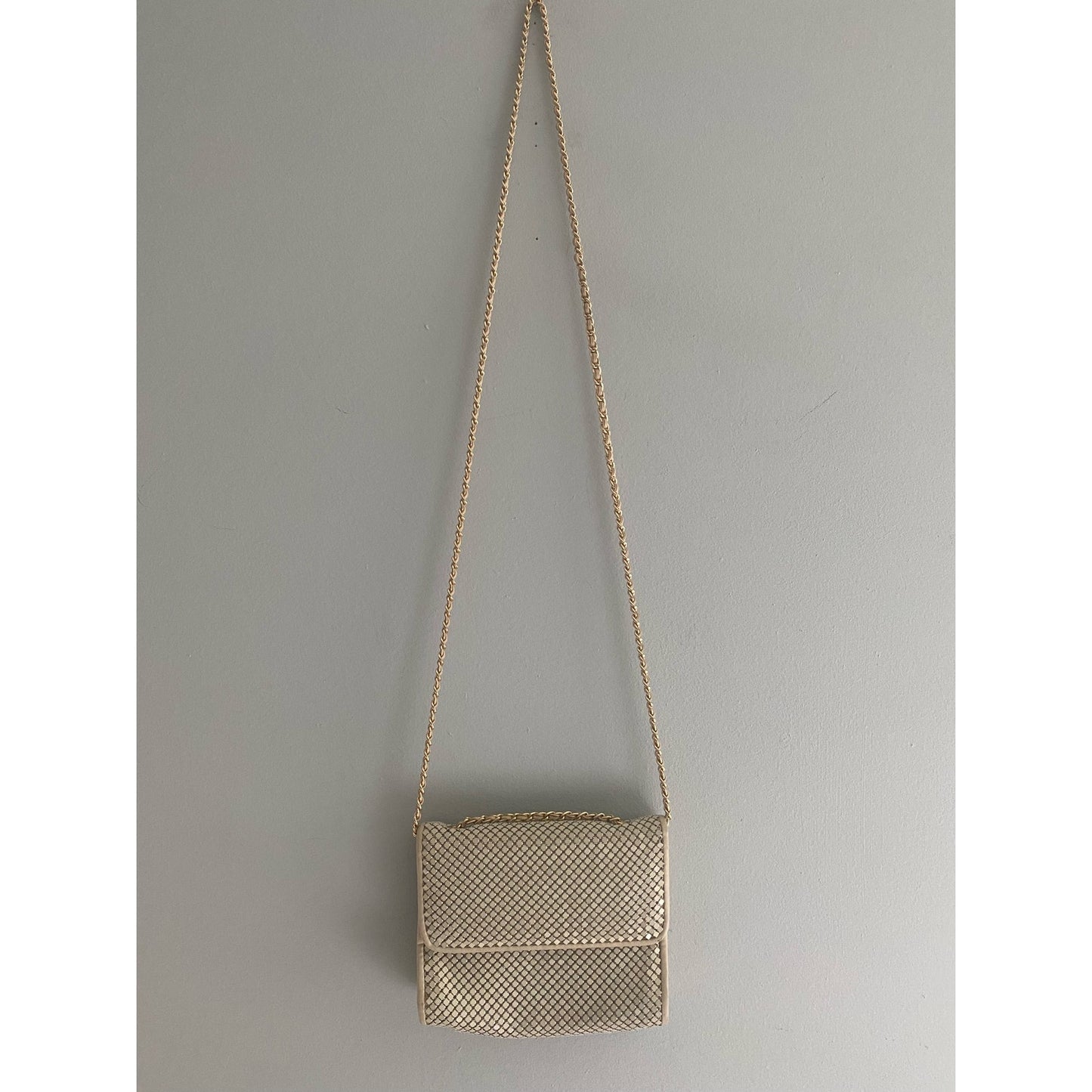 Vintage Whiting and Davis Metal Mesh Handbag