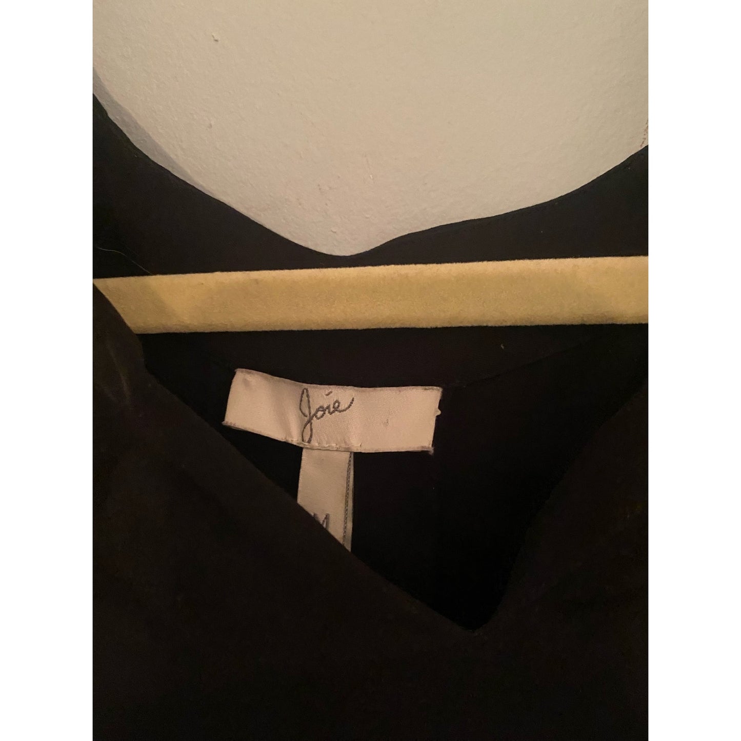 Joie Black Silky Top Size M