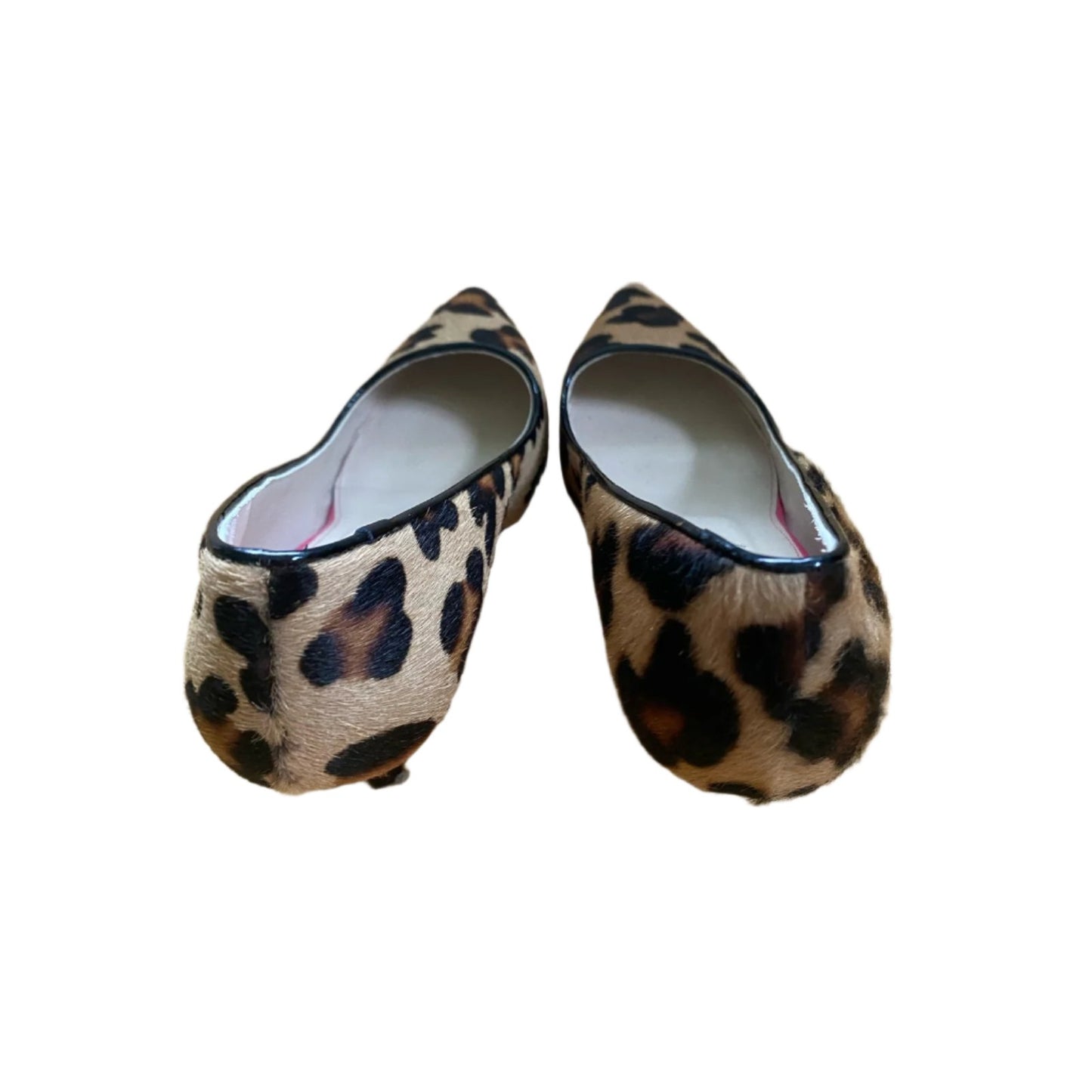 Boden Leopard Print Calf Hair Heels Size 39.5