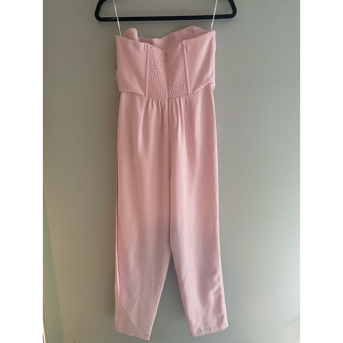 NWT Steve Madden Pink Strapless Jumpsuit Size S