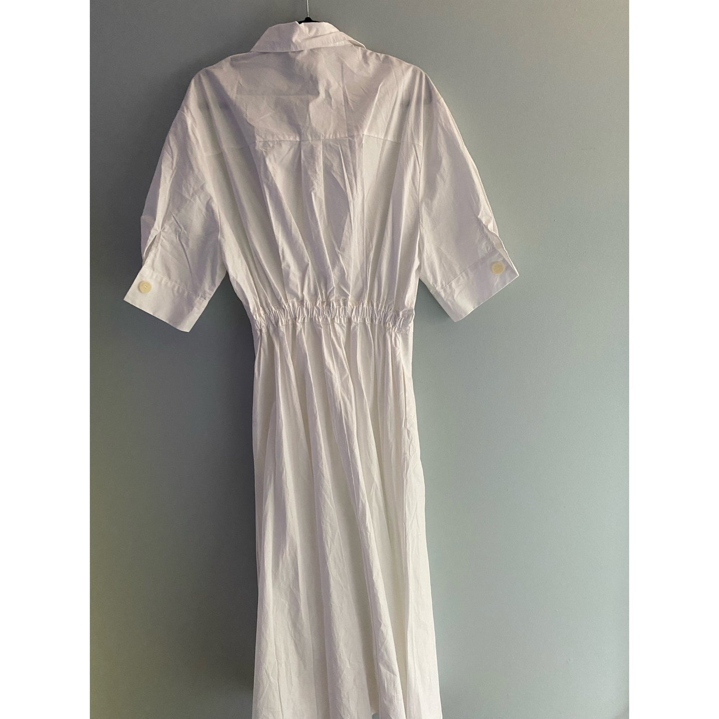 NWT Gracia White Dress Size L