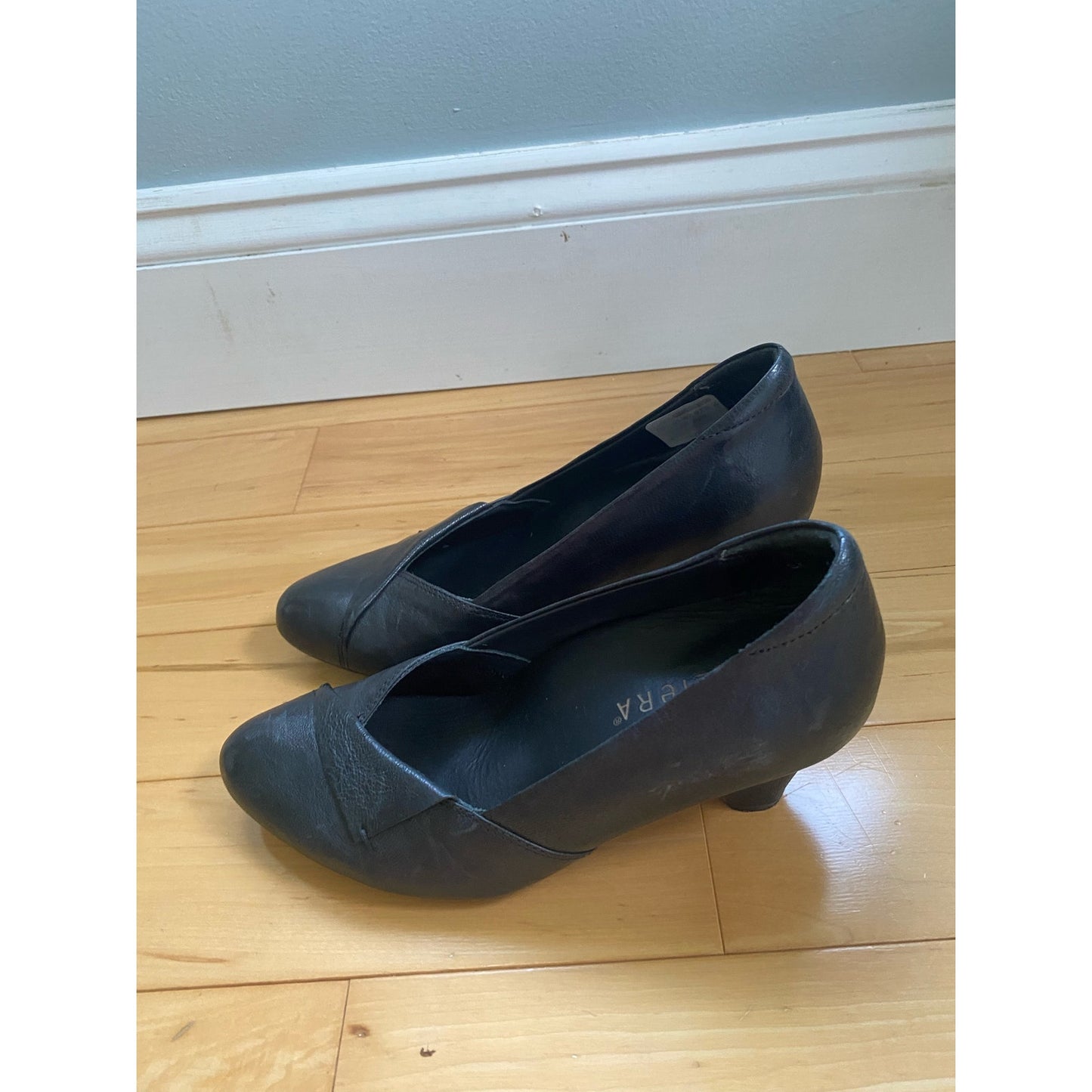 Ziera Black Heels Size 36