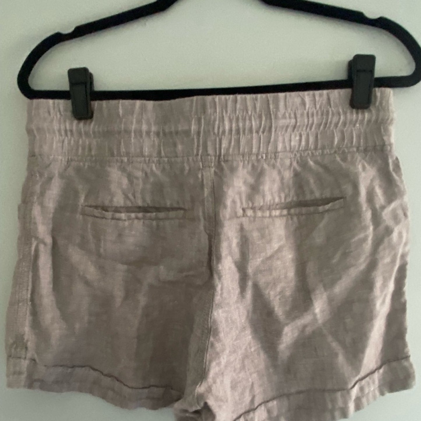 Athleta Cabo Linen 4” Shorts Size 6