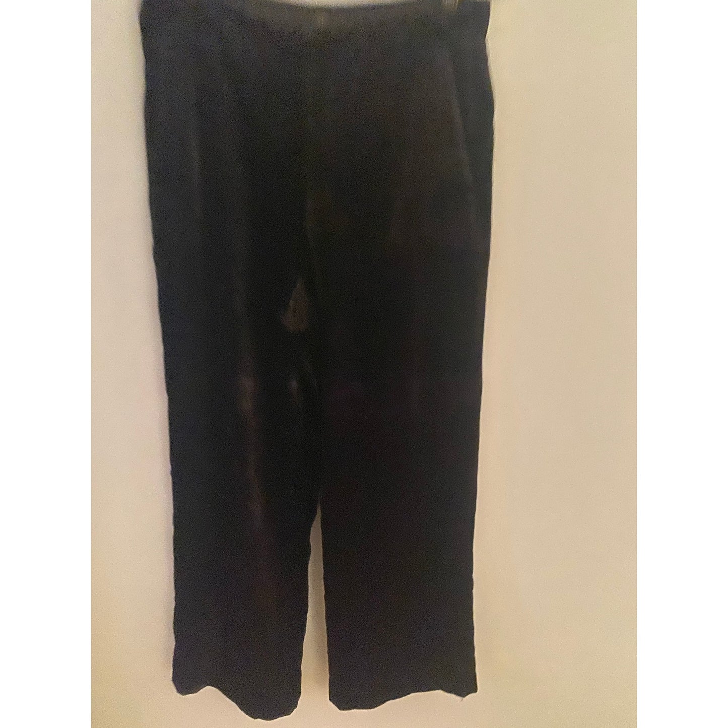 J. Crew Black Velvet Pull-on Pants Size 12T