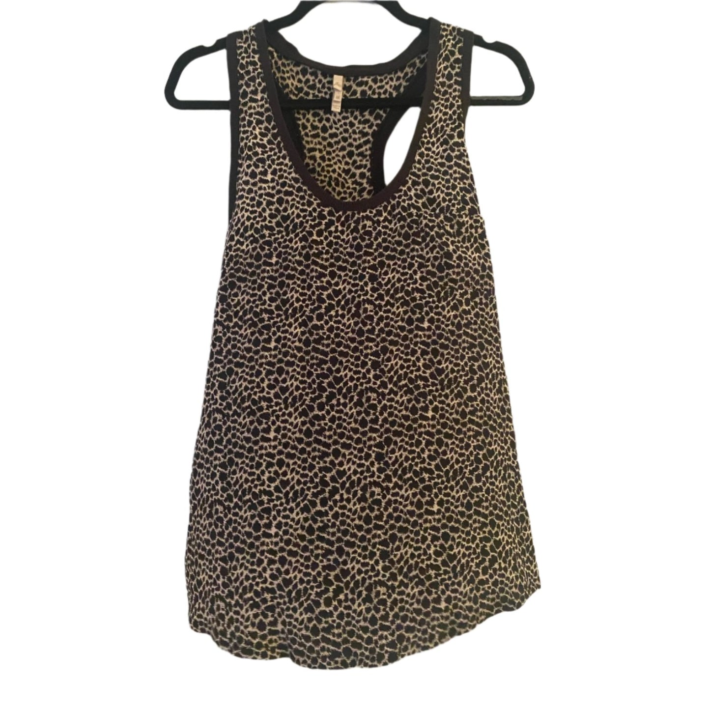 Joie Animal Print Silk Tank Size M