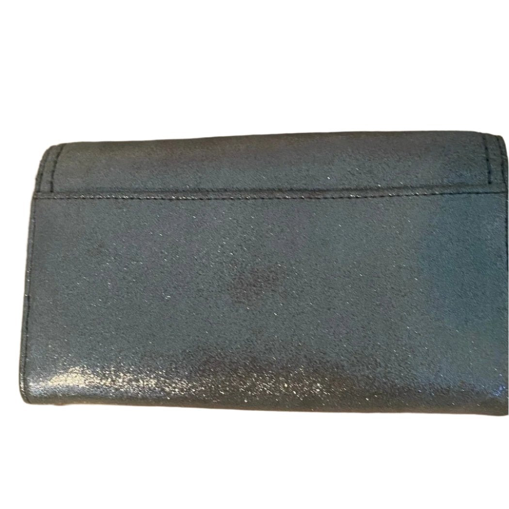 New Cole Haan Metallic Silver Wallet