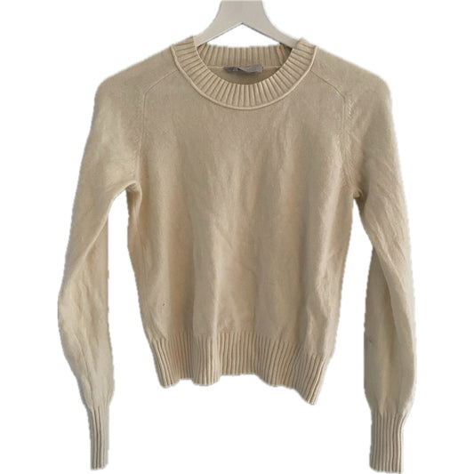 Everlane Cream Crew Neck Sweater Size XS